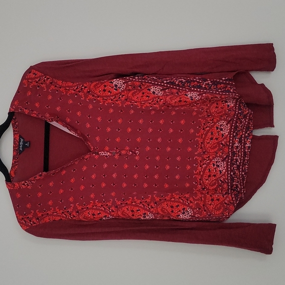 Lucky Brand Long Sleeve Pullover - Picture 2 of 11